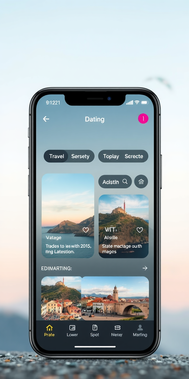 AdventureMate matching screen
