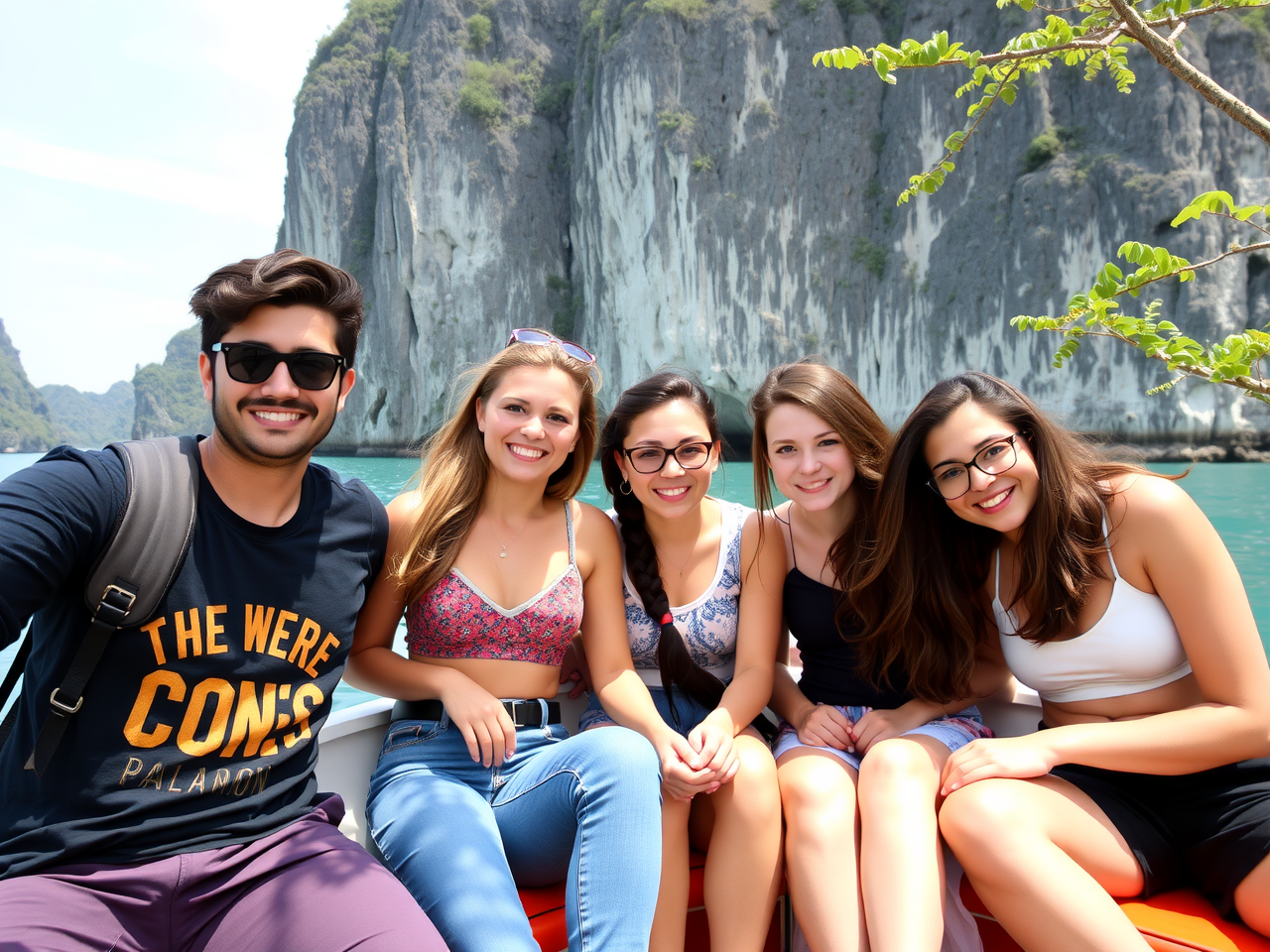 Adventure group in Thailand