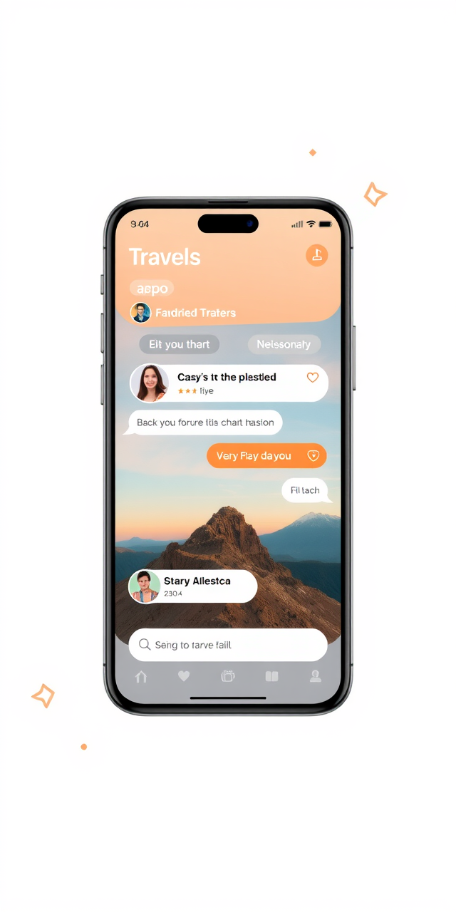 AdventureMate chat and planning screen