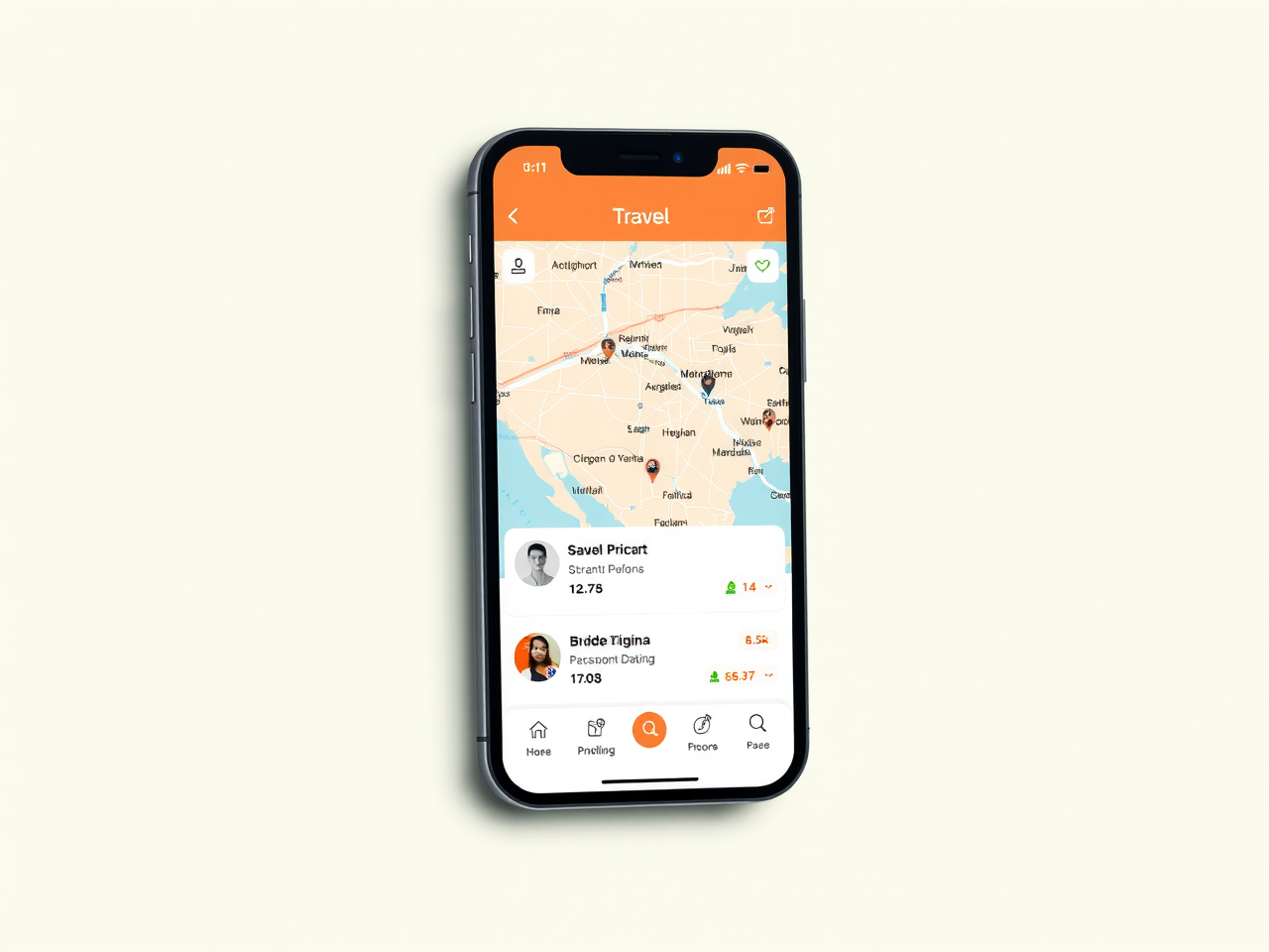 Passport Mode interface showing global connections
